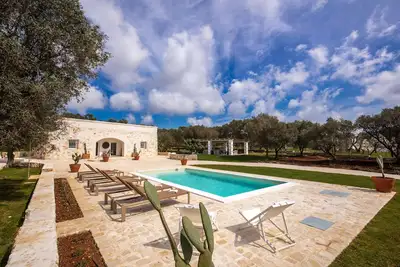 Image de Lamia del Riccio: une résidence typique des Pouilles.