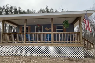 Image de Belle escapade dans l'Up! ! À droite sur les sentiers de motoneige et de Vtt