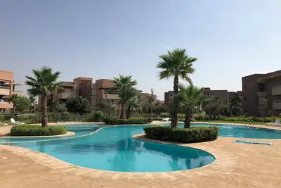 Image de Superbe Appartement 3 Chambres avec Piscine Prestigia Montgomerie Golf City