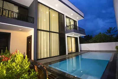 Image de Villa de luxe avec piscine privée privée.