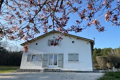 Image de Tranquillité totale - maison sur 3 acres de terrain entourée de bois.