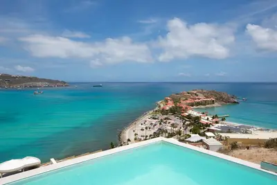 Image de Superbe vue sur l'océan à St Maarten -3bd