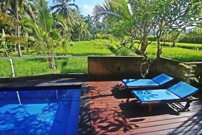 Image de Villa 1 chambre avec vue sur les rizières à Ubud # 2