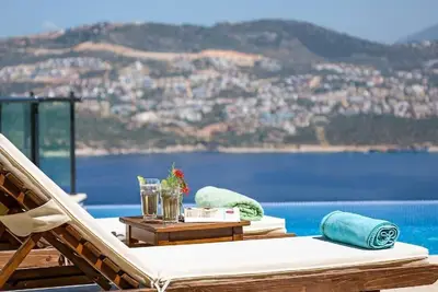 Image de Maison de vacances Kalkan pour 1 - 8 personnes avec 4 chambres à coucher - Maison de vacances