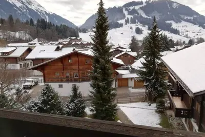Image de Central Location Cozy 3 Br Appartement à Gstaad