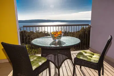 Image de Appartement de vacances Dramalj pour 2 - 4 personnes avec 2 chambres à coucher - Appartement de vaca