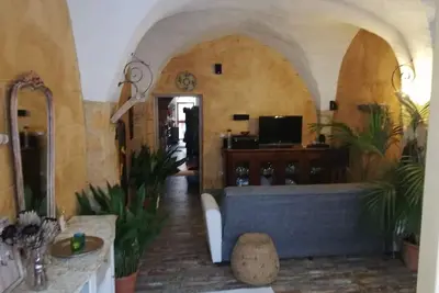 Image de Maison des années 1800 avec voûtes nervurées, à 2 km de la mer, dans le parc Asinara.