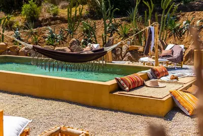 Belle maison de vacances privée avec piscine privée, Wifi, Tv, patio, vue panoramique et parking