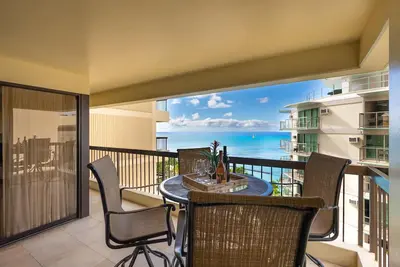 Image de À quelques pas de la plage de Waikiki - Vue sur l'océan - Parking gratuit