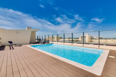 Ria House-Bel appartement avec piscine
