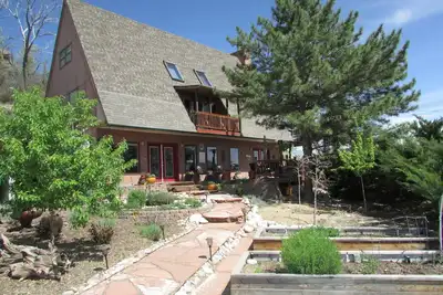 Image de Haut perche du désert avec vue