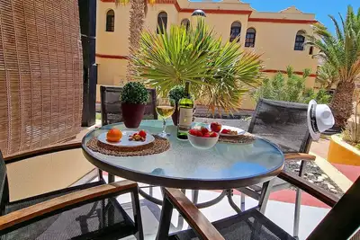 Appartement C23 -WiFi max. Terrasse de la piscine pour 4 personnes-Costa Calma Fuerteventura