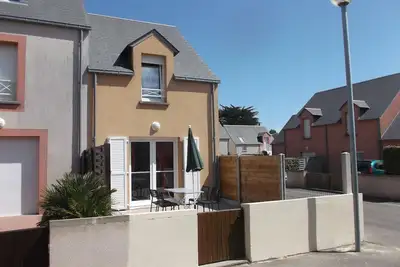 Image de St Pair sur mer/Kairon plage  proche  Granville à 100m plage Baie Mont st Michel