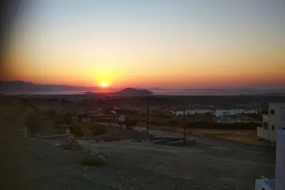 Image de Naxos Golden Sunset - Nouvelle maison avec vue imprenable sur la mer et le coucher de soleil
