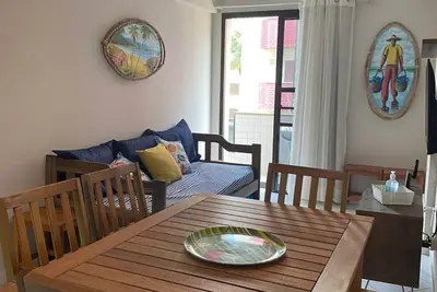 Image de Appartement confortable à 3min de Praia Grande pour 6 personnes