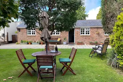 Image de Conversion stable près de la crique de Lulworth / côte jurassique