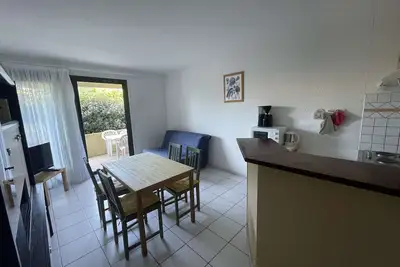 Image de Seignosse océan, Studio Alcôve classé 2* avec parking privatif, 4 personnes