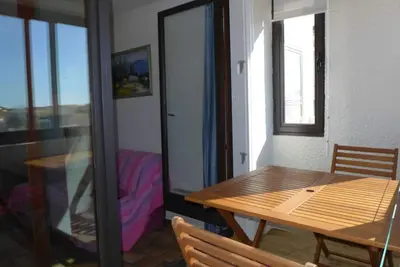 Image de Seignosse Océan, studio alcôve, plage à pieds, idéal famille, petite vue mer