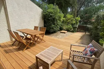 Image de Seignosse Océan, villa patio classée 2 étoiles, située au calme, proche plage, famille