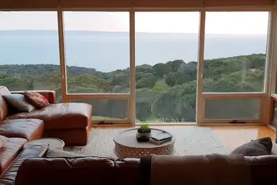 Image de Évasion sauvage de l'île Kangourou avec une vue imprenable sur la côte et la brousse