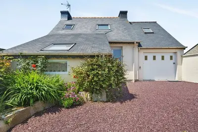 Image de Maison 3* à l'Ile Grande, 200m plages, 6 pers, Wifi, parking, Bbq, proche Gr34