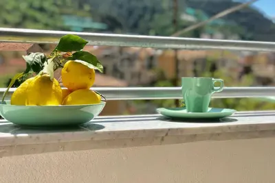 Image de Maison italienne typique, pratique pour visiter Maiori et ses environs