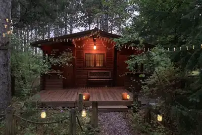 Image de Fantaisie Fireflies-charmant studio cabine à Hayward