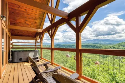 Image de Four Seasons Cabin - Nouvelle liste Vrbo - Deux chambres à coucher dans Starr Crest Resort!