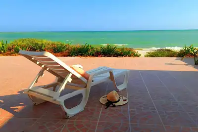 Casa Palapa Face à la Plage