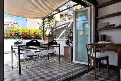 Image de Un appartement spacieux avec une magnifique terrasse privée au coeur de Rome.