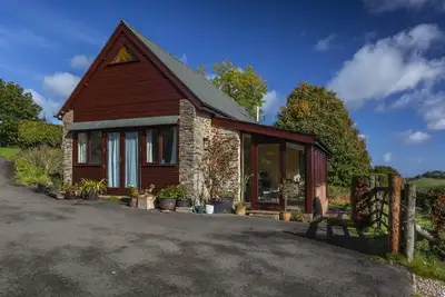 Putham Barn, Cutcombe - chien amical