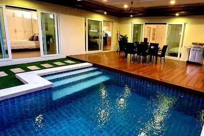 Image de Voir la villa de la piscine Talay Jomtien Beach, Pattaya.
