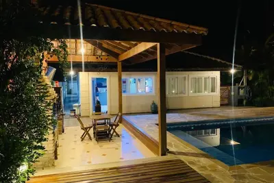 Image de Maison dans une communauté fermée avec 4 chambres et 3 suites, Ubatuba North Coast.