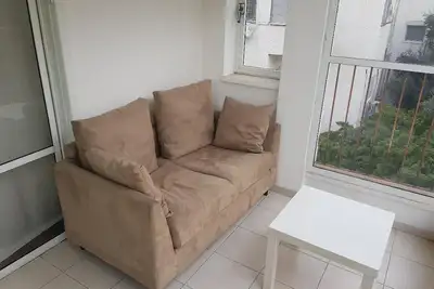 Appartement spacieux de 2 pièces dans le centre-ville
