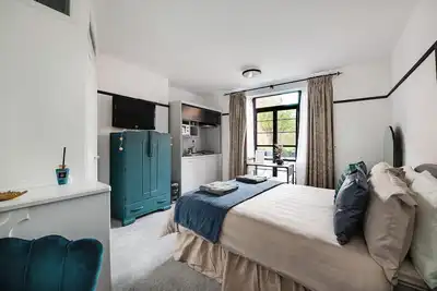 Studio Art Déco mignon et confortable dans le centre de Southsea