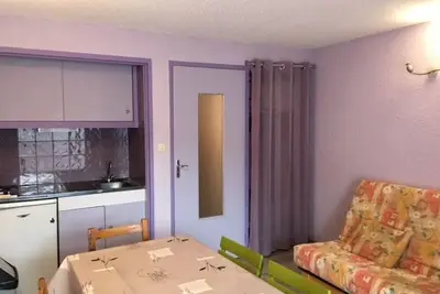 Studio Cabine 4 Pers. - Balcon, Parking Couvert, à 50m des Pistes
