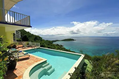 Image de One Love - Une superbe villa avec des vues magnifiques et une grande intimité. Piscine, A / C