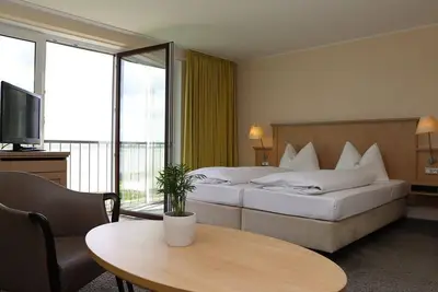 Chambre double côté eau confort - Strandhotel Fernsicht