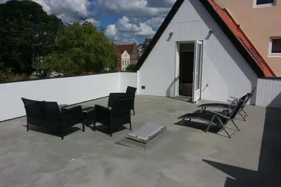 Image de Chambre double terrasse sur le toit - Pension Marktblick - bed & breakfast