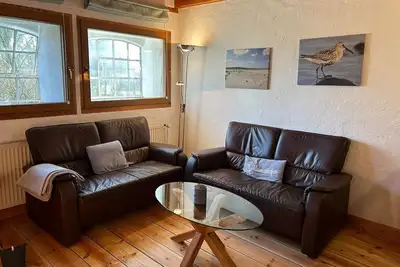 Image de Sandpiper - gelée blanche sur la mer