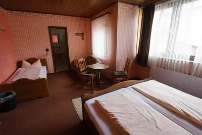 Image de Chambre Familiale, Douche, Toilettes, Standard - Hotel Restaurant Gemünden