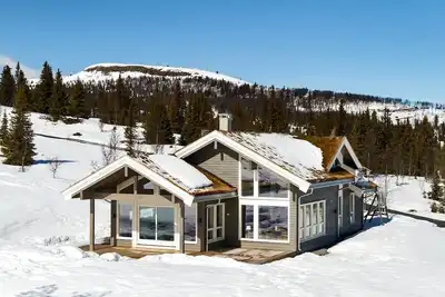 Image de Nouveau Chalet de luxe avec vue panoramique - Golsfjellet / Hallingdal