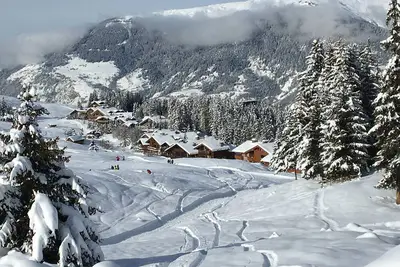 Image de Courchevel 1750 luxe charme sud petit chalet sur les pistes