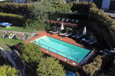 Image de Appartement avec jardin, Piscine chauffée, Wifi, parking intérieur