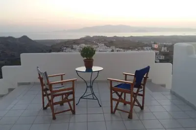 Image de Maison avec vue sur les Cyclades