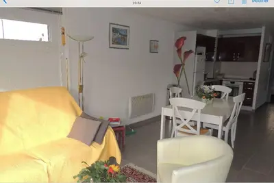 Image de Joli Rez De Jardin Contemporain Roches Brunes