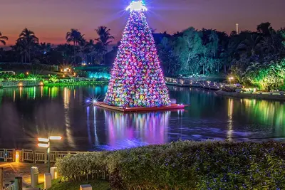 Image de Noël au paradis du luxe