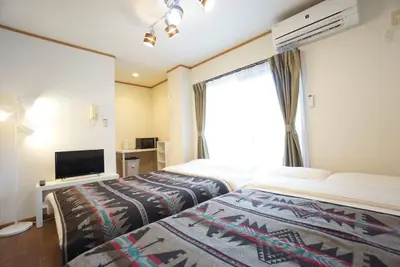 Image de Loose stay with 2 semi double beds   M - Terrys room Shinsaibashi M04c / Osaka Ōsaka