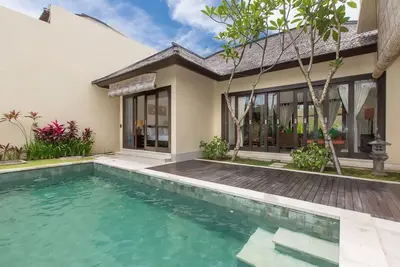 Image de Saraya, Villa 2 chambres avec vue coucher de soleil près d'Uluwatu;