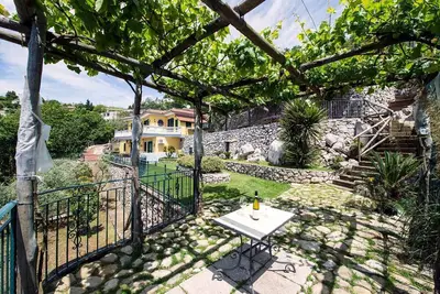 Image de Villa Tortuga sur les collines de Sorrente, avec vue panoramique, piscine, 3 chambres, 8 lits
